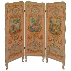 Hand-Painted Screen Hand-Painted Screen