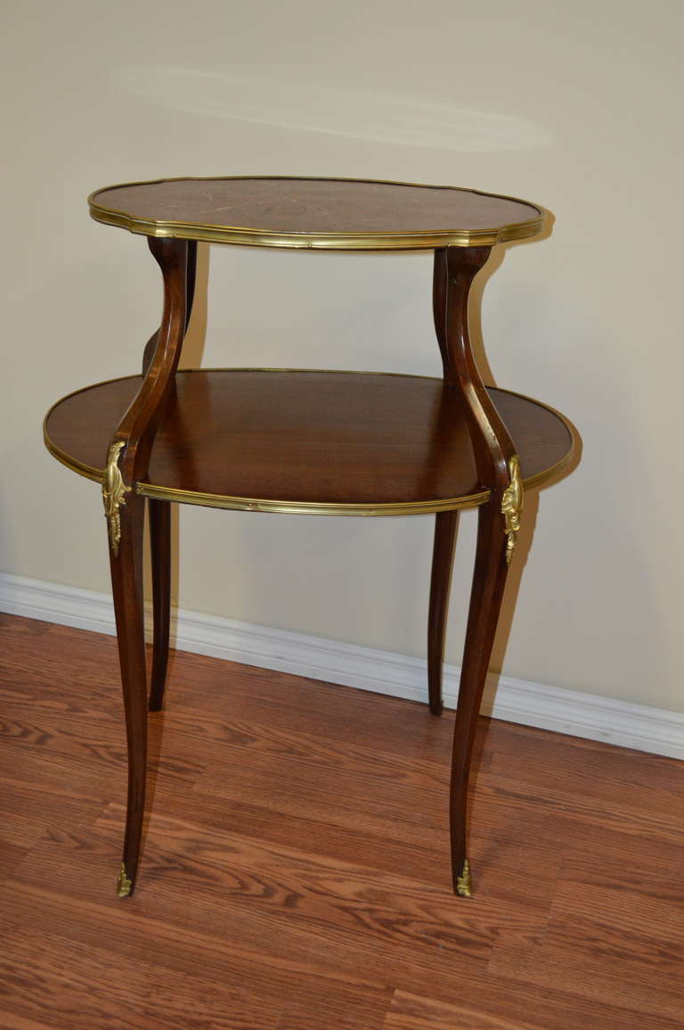 Louis XV style, two tier 