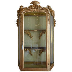 19th Century Wall Display Cabinet