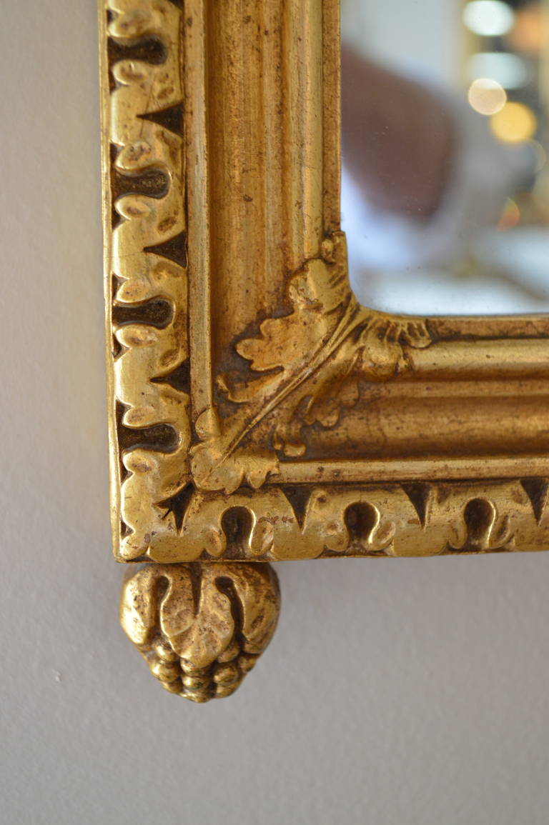 20th Century Neoclassic Style Gilded Mirror