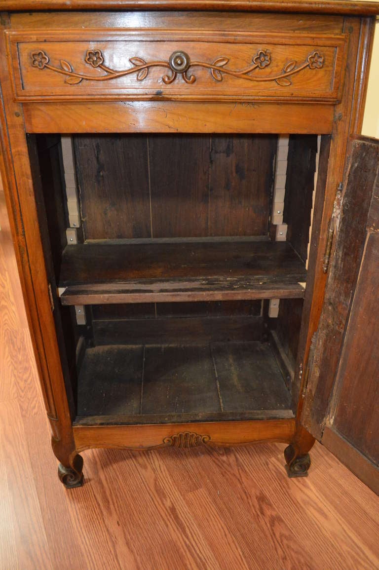 Walnut Louis XV Style Confiturier Cabinet (Jam Cupboard)
