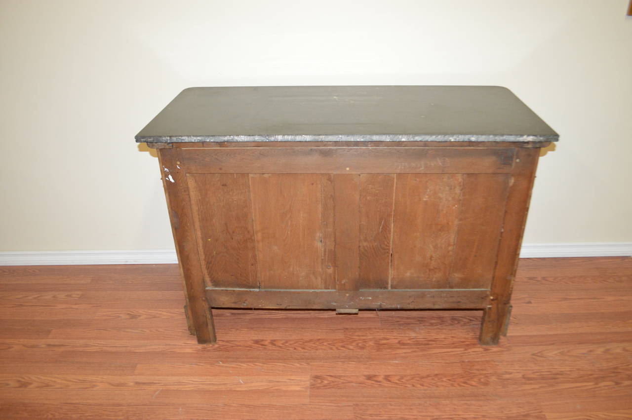 Louis Philippe Period Walnut Commode For Sale 4