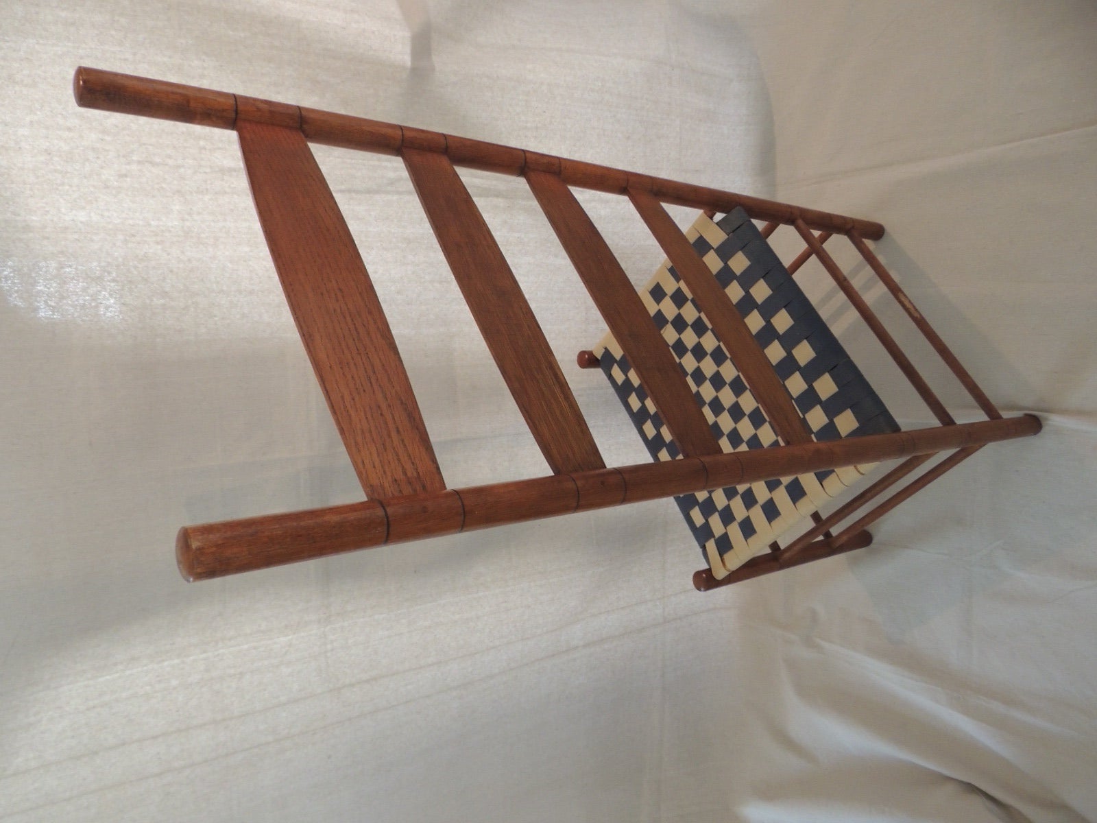 Hand-Crafted Hudson Valley Shaker Ladder Back Side Chair.