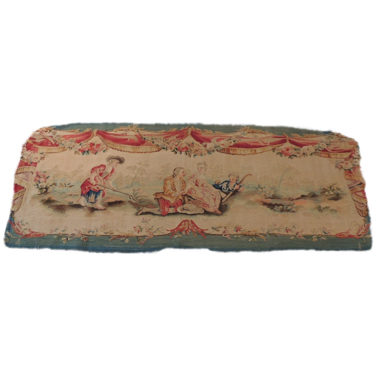 Aubusson Settee Tapestry Cover.