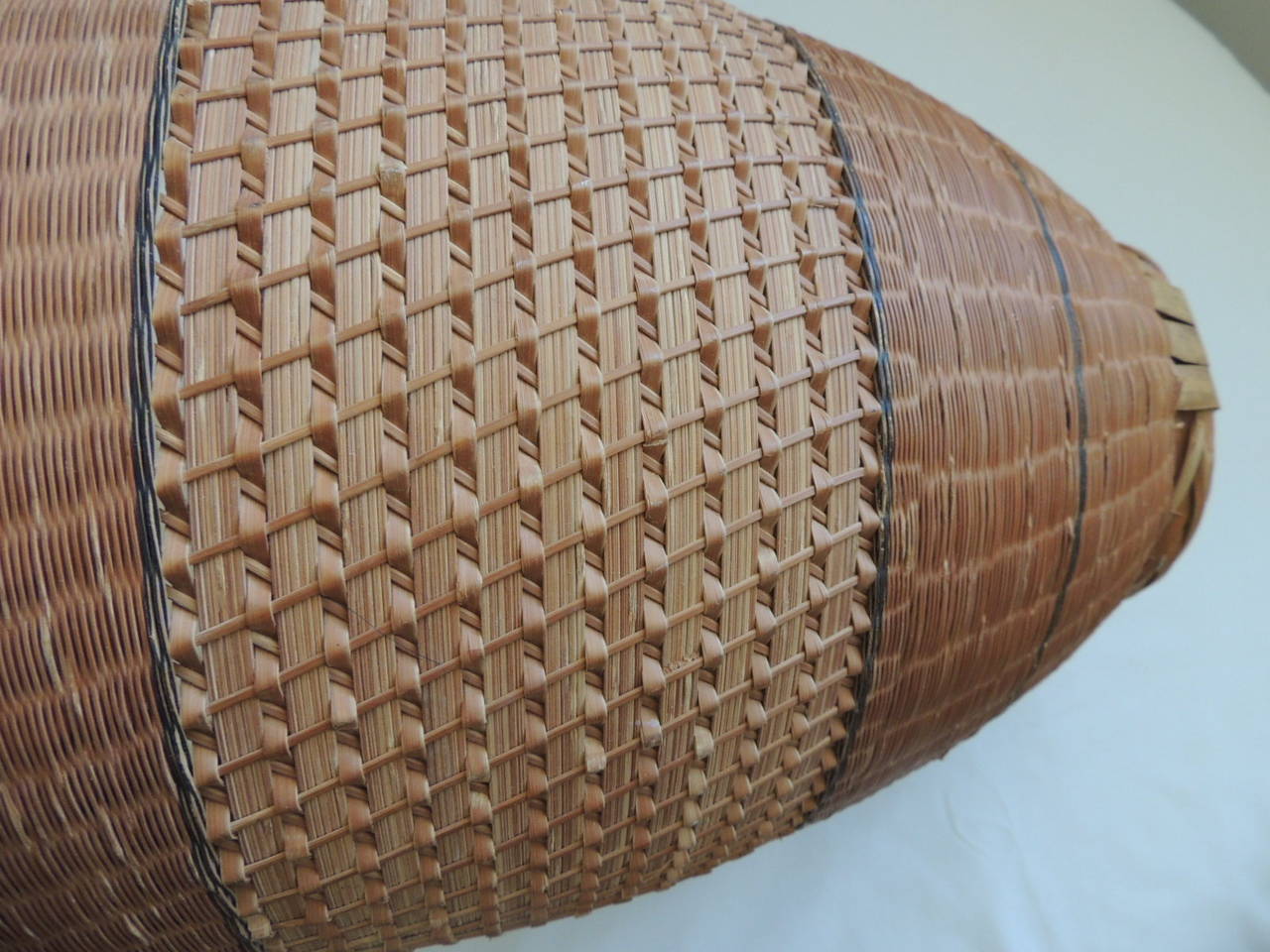 Hand-Crafted Asian Basket