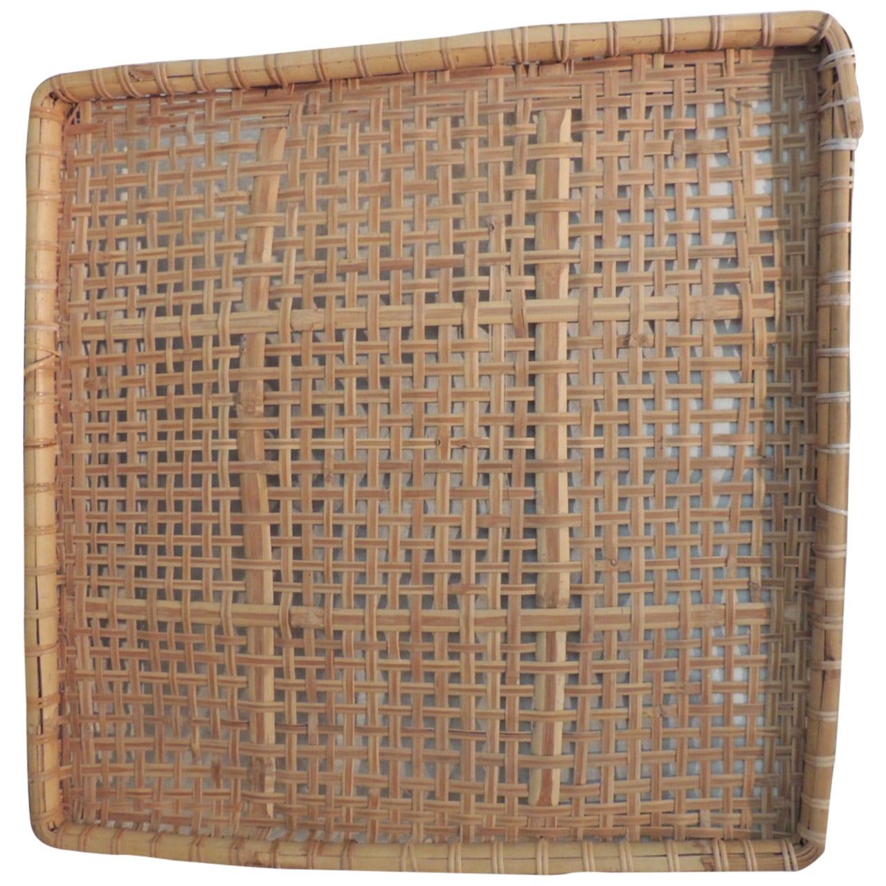 Vintage Flat Basket