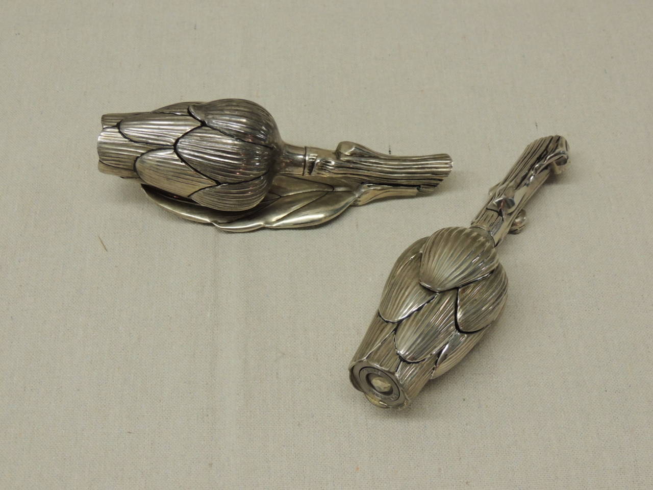 Set of Artichoke Salt and Pepper Mills
