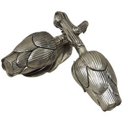 Set of Artichoke Salt and Pepper Mills