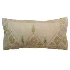 Turkish Embroidery Lumbar Pillow Turkish Embroidery Lumbar Pillow