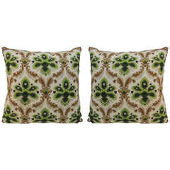Vintage Barkcloth Pillows