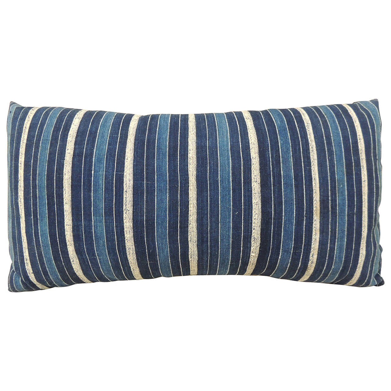 fireplace cone Stripe at African Indigo Bolster 1stdibs Pillow fireplace cone Stripe at African Indigo Bolster 1stdibs Pillow