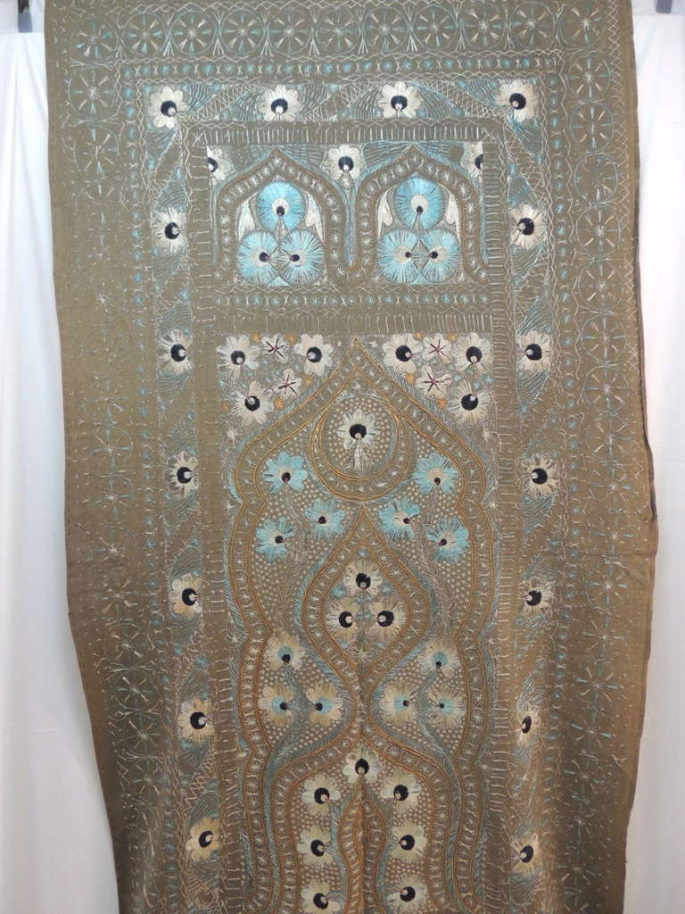 Uzbek Embroidery Artisanal Antique Suzani Wall Hanging Tapestry