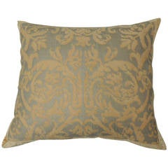 Fortuny Pillow with Antique Trim