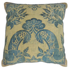 Fortuny Pillow in Cobalt Blue