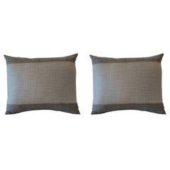 Pair of Vintage Cashmere Pillows.