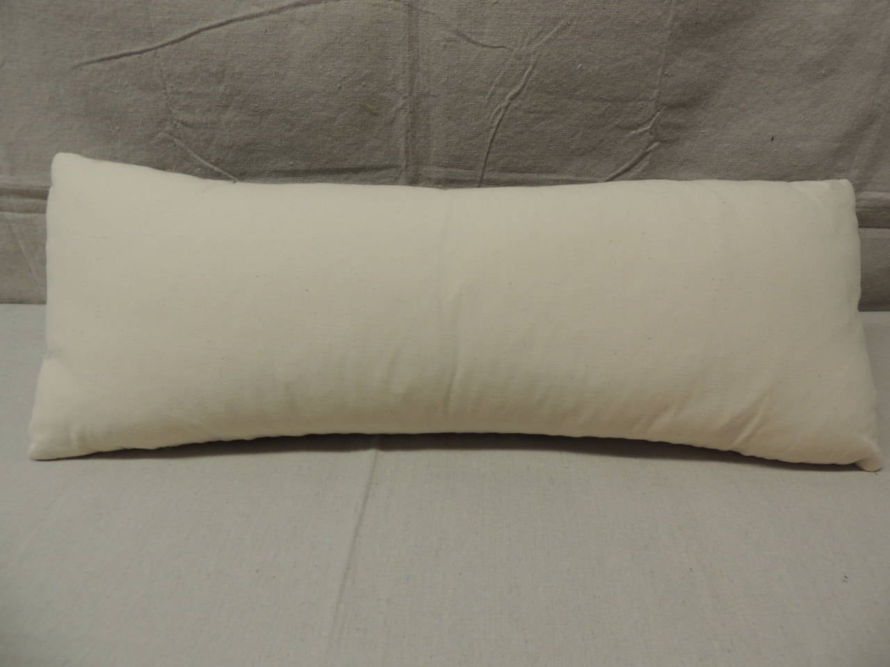 Hand-Crafted 19th Century Embroidery Turkish Bolster Decorative Textured Finish Pillow