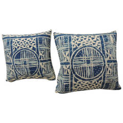 Pair of African Pillows