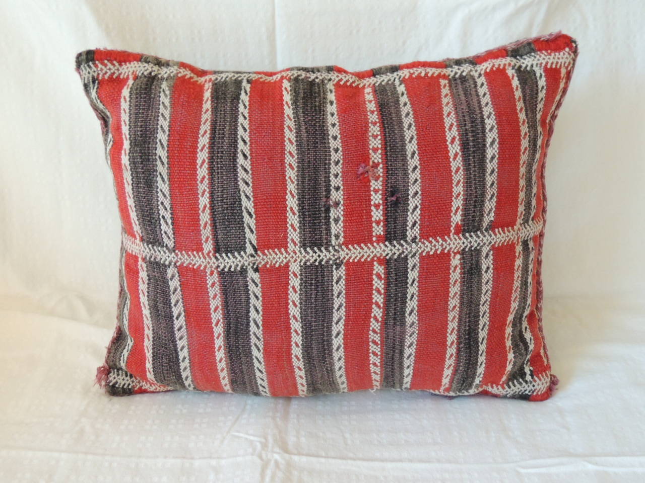 Vintage Moroccan Pillow. In Good Condition In Oakland Park, FL
