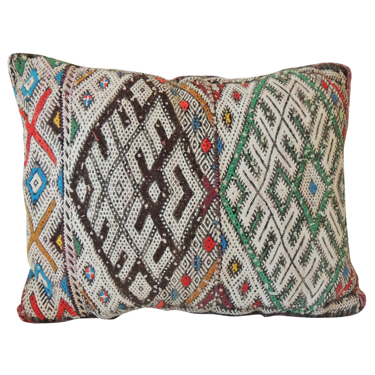 Vintage Moroccan Pillow.