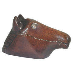 Antique Horse Head Snuff Box 9