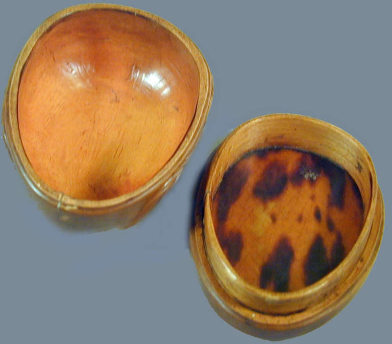 Antique Snuff Box of a Head of a Boy 1