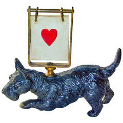 Antique Scottie Trump Marker