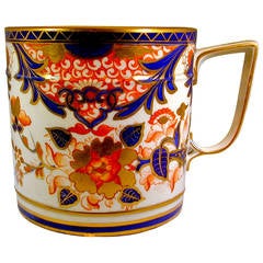 Derby Porcelain "King" Pattern Porter Mug 8