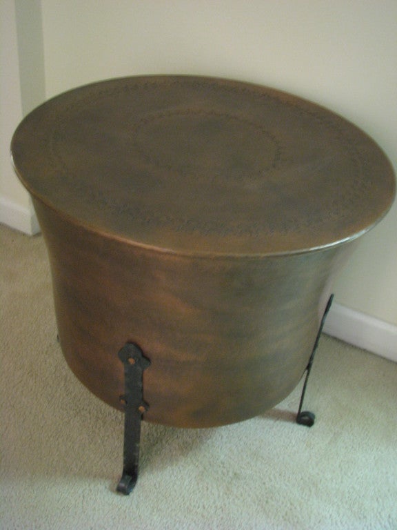 Turkish Copper Custom Table