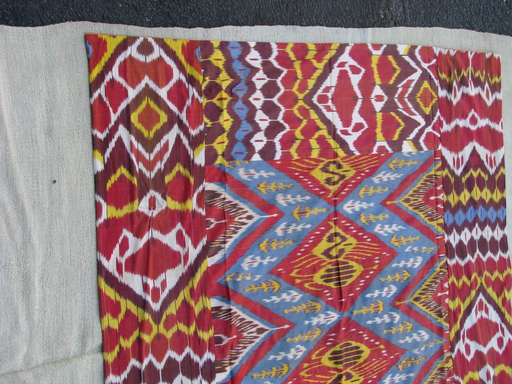 Silk Vintage IKAT In Excellent Condition For Sale In Washington,, DC