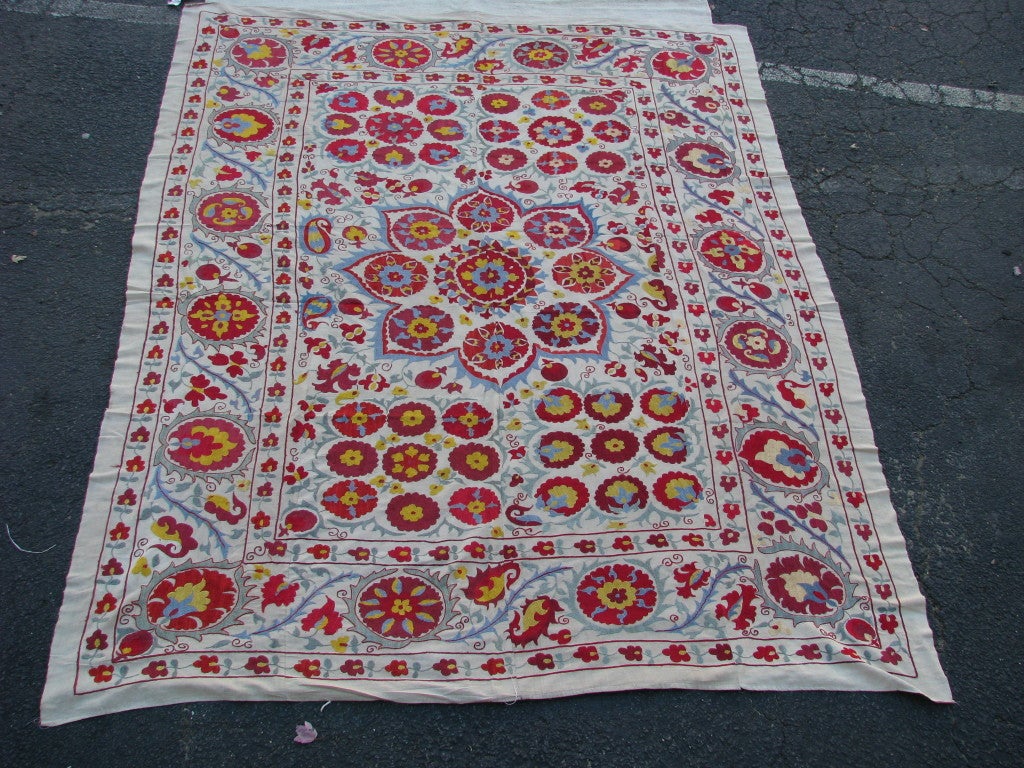 Vintage Uzbek Suzani