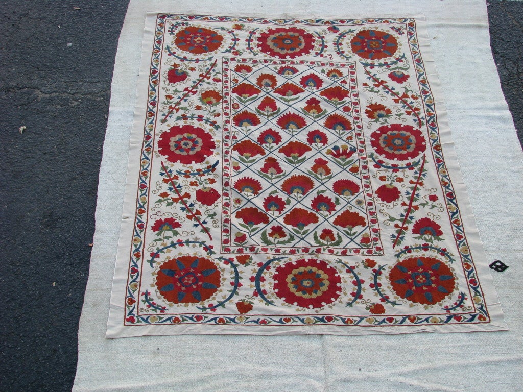 Vintage Uzbek Suzani