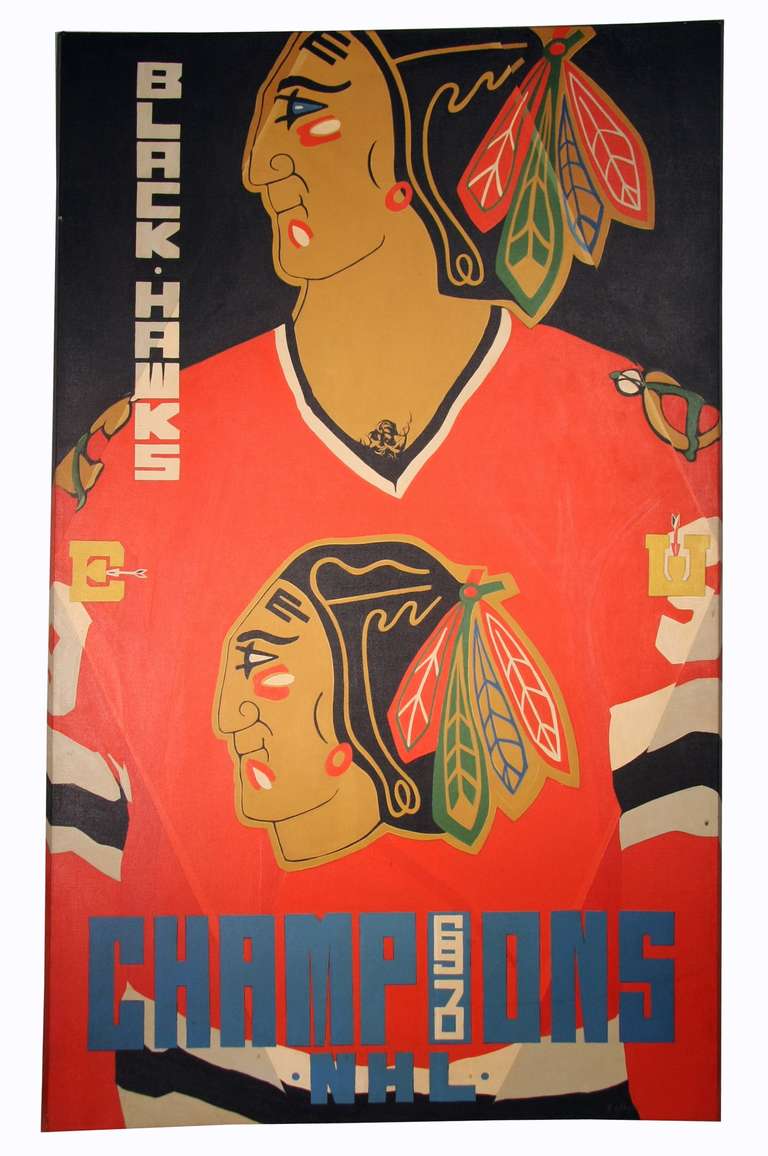 Blackhawks Conference Champions Painting