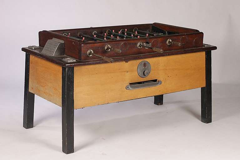 Modern 1940s Argentinian Foosball Table For Sale