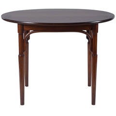 Oval Mahogany Thonet Table