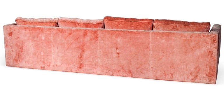 oversized velvet couch
