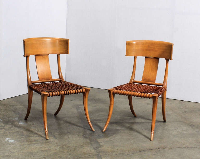 A Pair of Fruitwood 