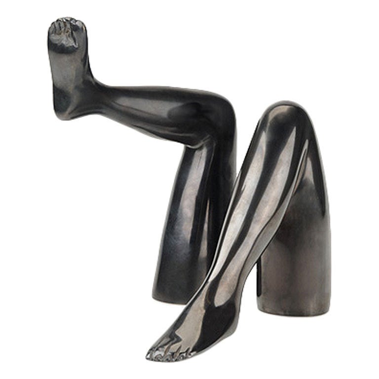 Solid Gunmetal Bronze Legs by Kelly Wearstler