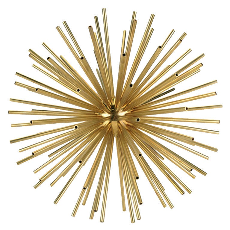 18" Patina Brass Kaleidoscope by Kelly Wearstler