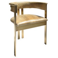 Elliott Dining Chair in Burnished Bronze