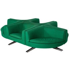 Airport Style Seating Set by Geoffrey Harcourt for Artifort Airport Style Seating Set by Geoffrey Harcourt for Artifort