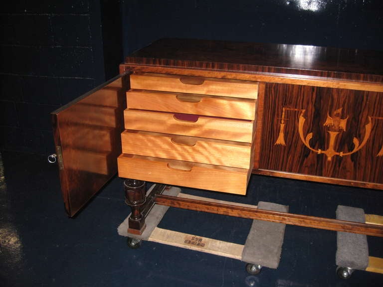 Mid-20th Century Spectacular & Important Carl Malmsten Swedish Grace Sideboard Buffet For Sale