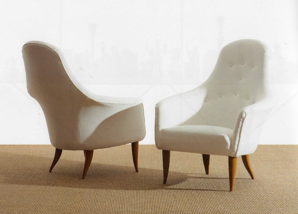 Two large Adam lounge chairs by Kerstin Horlin Holmquist