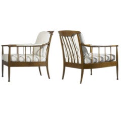 Beautiful Pair of Lounge Chairs by Kerstin Horlin Holmquist