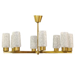 A 8-light Ceiling Fixture by Hans Agne Jakobsson
