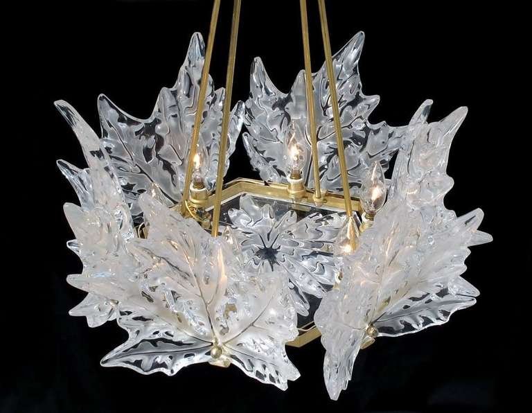 vintage lalique chandelier