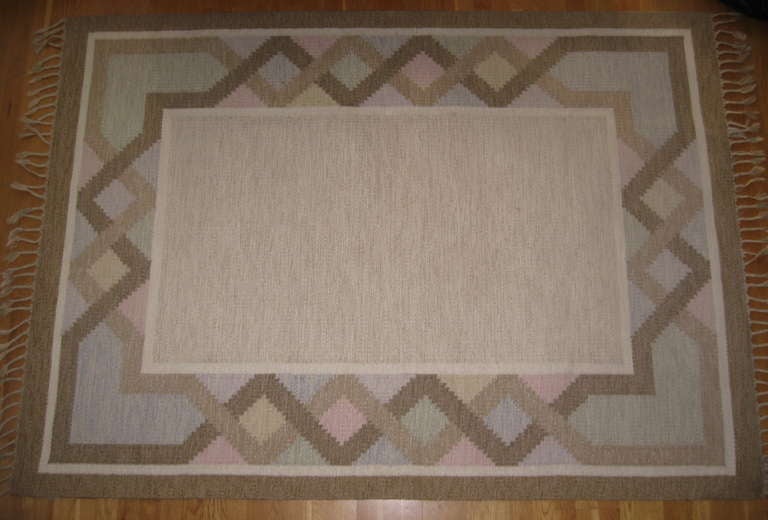Swedish Flatweave Rug ca.1950