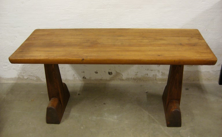 Swedish Rare Axel Einar Hjorth ‘Utö’ 1932 Dining and Console Table For Sale