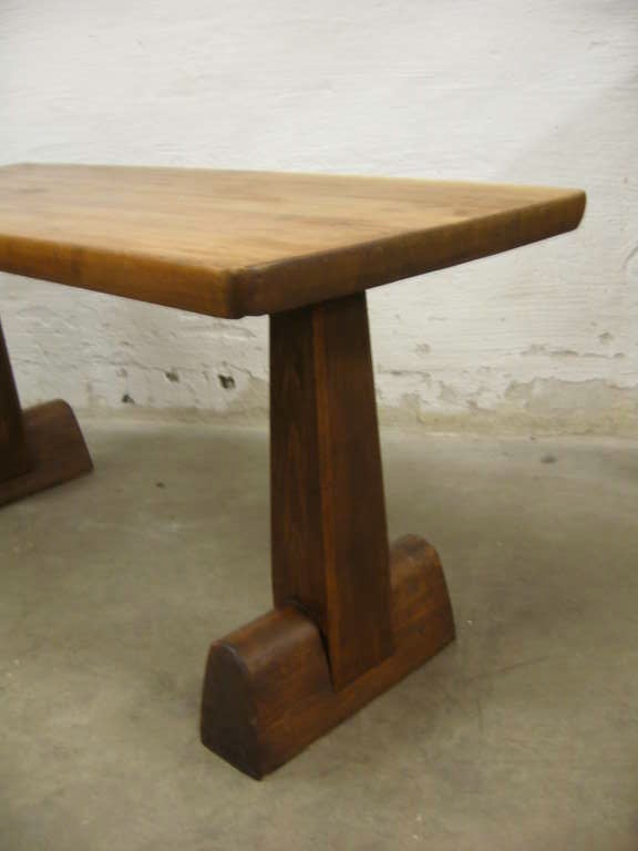 Rare Axel Einar Hjorth ‘Utö’ 1932 Dining and Console Table In Good Condition For Sale In Miami, FL