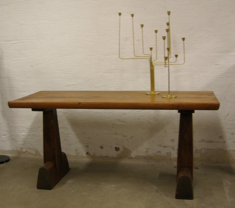 Rare Axel Einar Hjorth ‘Utö’ 1932 Dining and Console Table For Sale 1