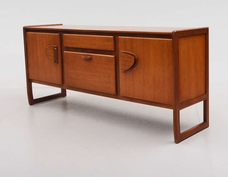 Fabulous Danish 1960s Sideboard in Teak of Unusual Design